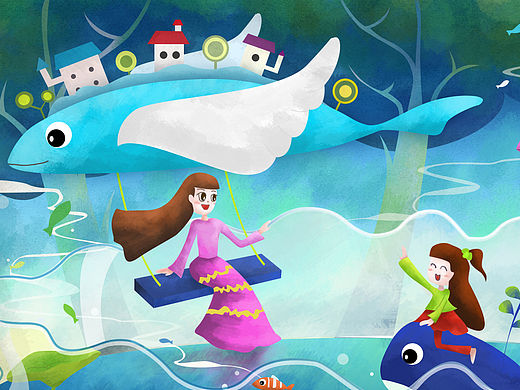 儿童漫画-神奇的世界