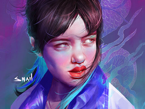 習作（個人主頁-ZNDM2NzA2Mjg=） - 商業(yè)插畫 - 站酷設計師Snail91原創(chuàng)素材 - 站酷ZCOOL