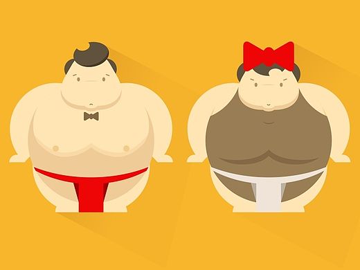 《米圈圈和米圓圓》（個人主頁-ZMTMyNzA2NzI=） - 圖案 - 站酷設(shè)計師劉升原創(chuàng)素材 - 站酷ZCOOL