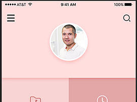 一组音乐app的视觉设计