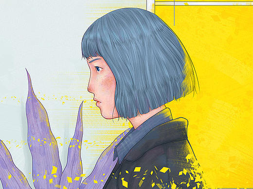 《灿烂》系列插画