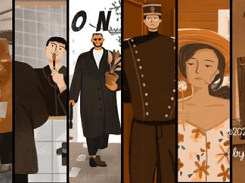 電影轉插畫（個人主頁-ZNDMwNTgwNDg=） - 創(chuàng)作習作 - 站酷設計師麗芳芳lif原創(chuàng)素材 - 站酷ZCOOL