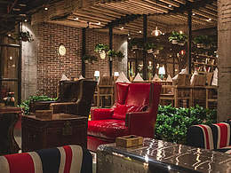 马尔康花园餐厅设计公司：咖啡花花园餐厅作品赏析