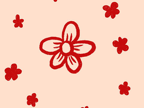 送你一朵小红花