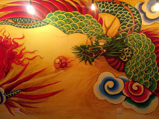 龙情岁月(墙绘)