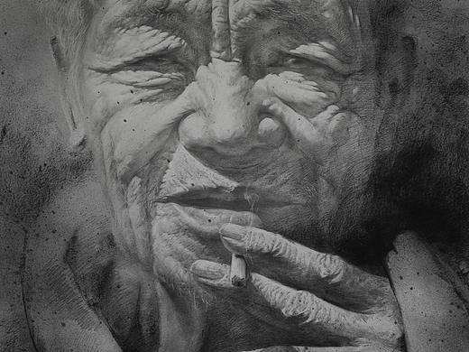 素描～岁月沧桑，寄一切安好