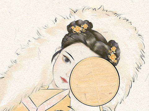 古风人物插画