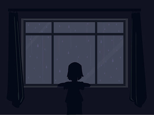 小插画《孤独症》
