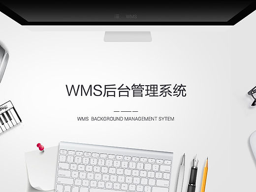 WMS后台系统界面