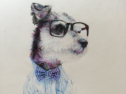 狗狗（个人主页-ZMTYxMDc1NDA=） - 绘画 - 站酷设计师本一原创素材 - 站酷ZCOOL