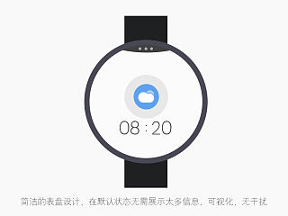 《简而未减》果壳电子智能手表UI设计