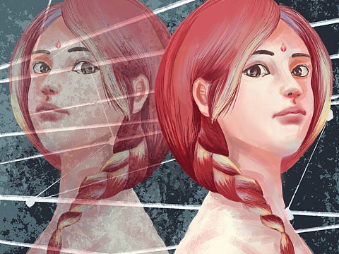 鏡像（個人主頁-ZNTUyMzkyMTI=） - 創(chuàng)作習作 - 站酷設(shè)計師九的N次方原創(chuàng)素材 - 站酷ZCOOL