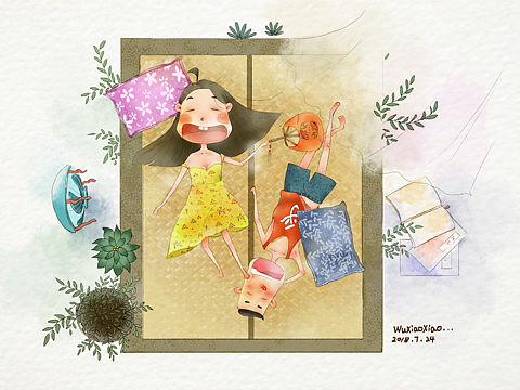 和你度过的每一天（个人主页-ZMjk1MzYwOTY=） - 商业插画 - 站酷设计师搞笑潇原创素材 - 站酷ZCOOL