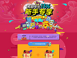 金融理财活动页