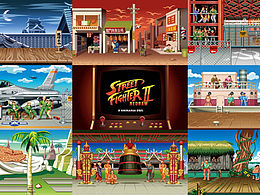 街霸2“古战场”重绘