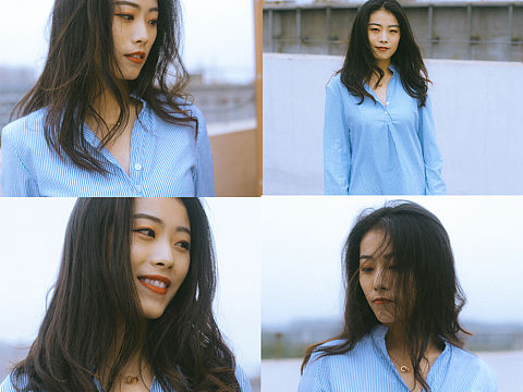 一位自带港风的girl 