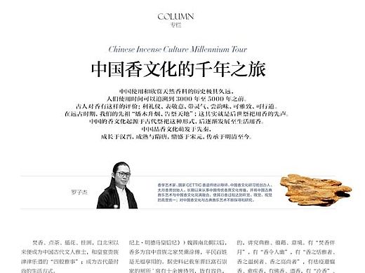 财经类杂志版式