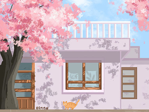 花花与喵喵（个人主页-ZNTQ1MDg3MjA=） - 创作习作 - 站酷设计师带个饼饼吧原创素材 - 站酷ZCOOL