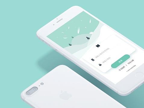 「原创」小清新配色，一款商业app的安全沉稳布局设计（个人主页-ZMjIxOTAyMDA=） - APP界面 - 站酷设计师啊柴DA原创素材 - 站酷ZCOOL