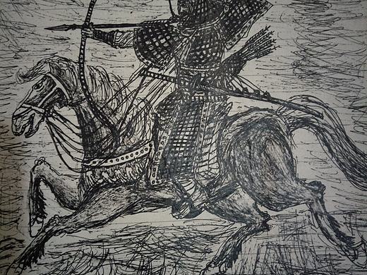 中性筆素描寫意(非專業(yè))（個人主頁-ZNDM2MDE2NjQ=） - 繪畫 - 站酷設計師龍紋大將原創(chuàng)素材 - 站酷ZCOOL