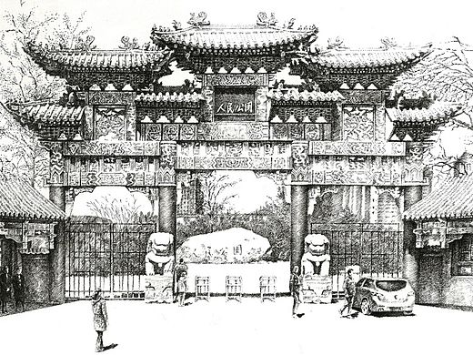 《醉美手绘——建筑手绘教程》