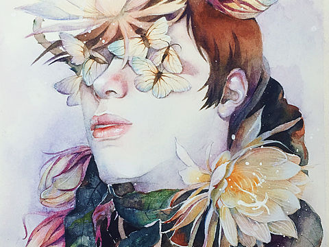 人与自然系列2（个人主页-ZMzEwMjI3Njg=） - 绘本 - 站酷设计师ZF枫原创素材 - 站酷ZCOOL