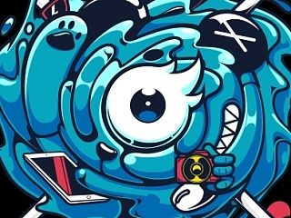 站酷八周年纪念T恤‘STAY COOL’   PEMS X ZCOOL