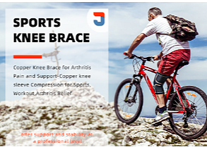 新款布标灰八色护膝