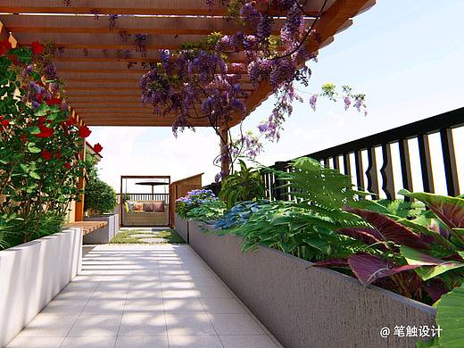 现代屋顶花园景观设计