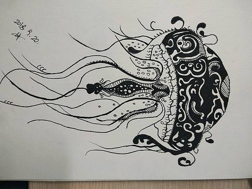 黑白装饰画