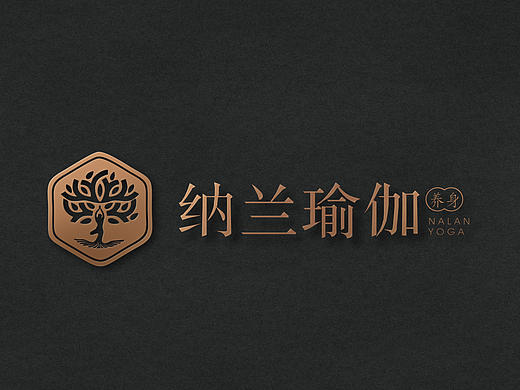 纳兰瑜伽标志设计/logo设计
