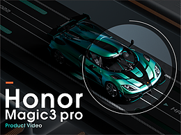 Honor Magic 3 pro 产品概念动画