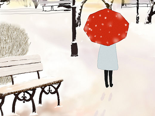 你那里下雪了嗎（個人主頁-ZMTQ4NjAzODA=） - 創(chuàng)作習作 - 站酷設(shè)計師古月sweet原創(chuàng)素材 - 站酷ZCOOL