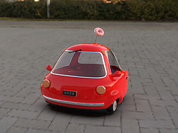 玩具小汽车建模渲染效果图