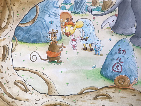 《水彩绘本》（个人主页-ZNTI0MDQ0NzY=） - 绘本 - 站酷设计师知辰Artistry原创素材 - 站酷ZCOOL