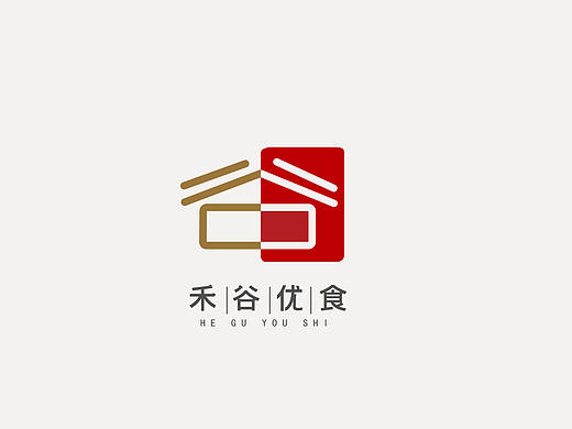 中式快餐店LOGO设计