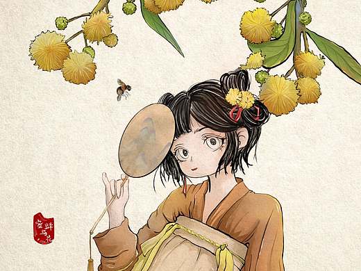 蜜蜂与插画设计（三）