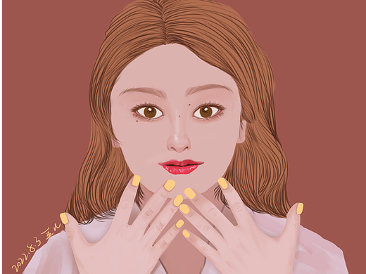 厚涂人物
