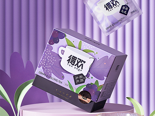 得欢乌龙茶详情页