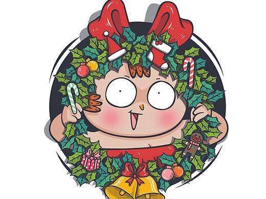 招财进宝圣诞头像