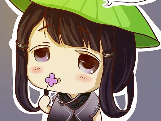 =====给一个制杖发罗画的