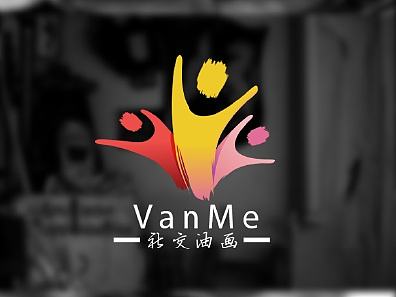 VanMe油画社交logo