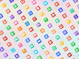 《踩方塊》 圖標  彩色   方塊