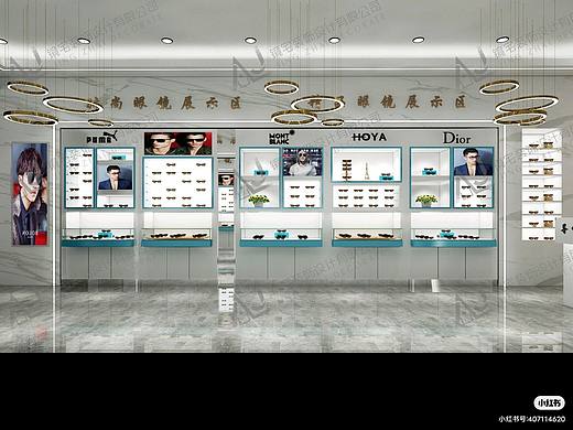 一间房型眼镜店案例欣赏（个人主页-ZNDg2NjQ5OTY=） - 展陈设计 - 站酷设计师镜宅眼镜店设计原创素材 - 站酷ZCOOL