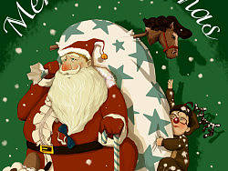 Christmas--聖誕跨年賀圖