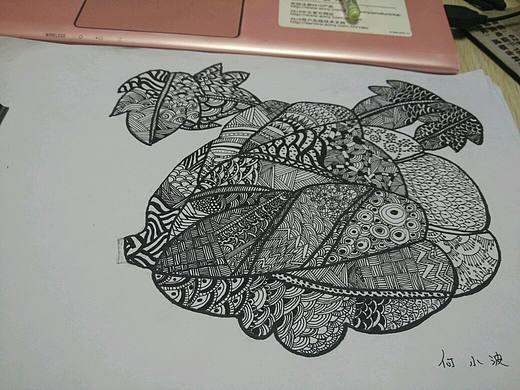 第一次手绘这样的白菜（个人主页-ZMTU2ODgzMTI=） - 其他手工艺 - 站酷设计师何小波原创素材 - 站酷ZCOOL