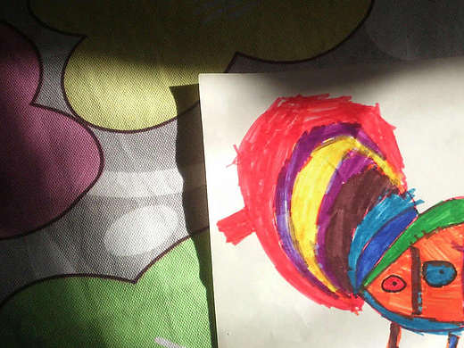 彩色鸡（2016.1）（个人主页-ZMjMxMTM2ODQ=） - 儿童插画 - 站酷设计师芭比姗原创素材 - 站酷ZCOOL