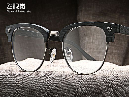 淘宝天猫复古眼镜详情页主图拍摄设计直通车