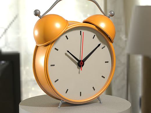 C4D宜家闹钟临摹