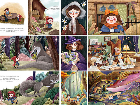 顷禾儿插作品集